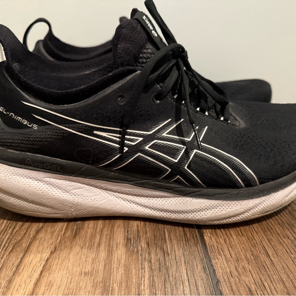 ASICS Gel Nimbus 25 Black Running Shoes